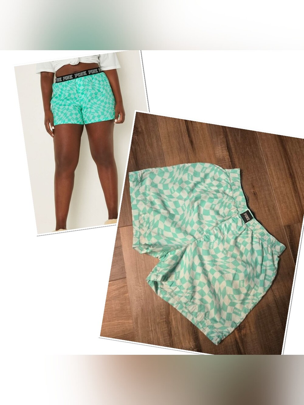 Victoria’s Secret PINK Turquoise Lounge Shorts S